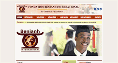 Desktop Screenshot of fondationbenianh.org